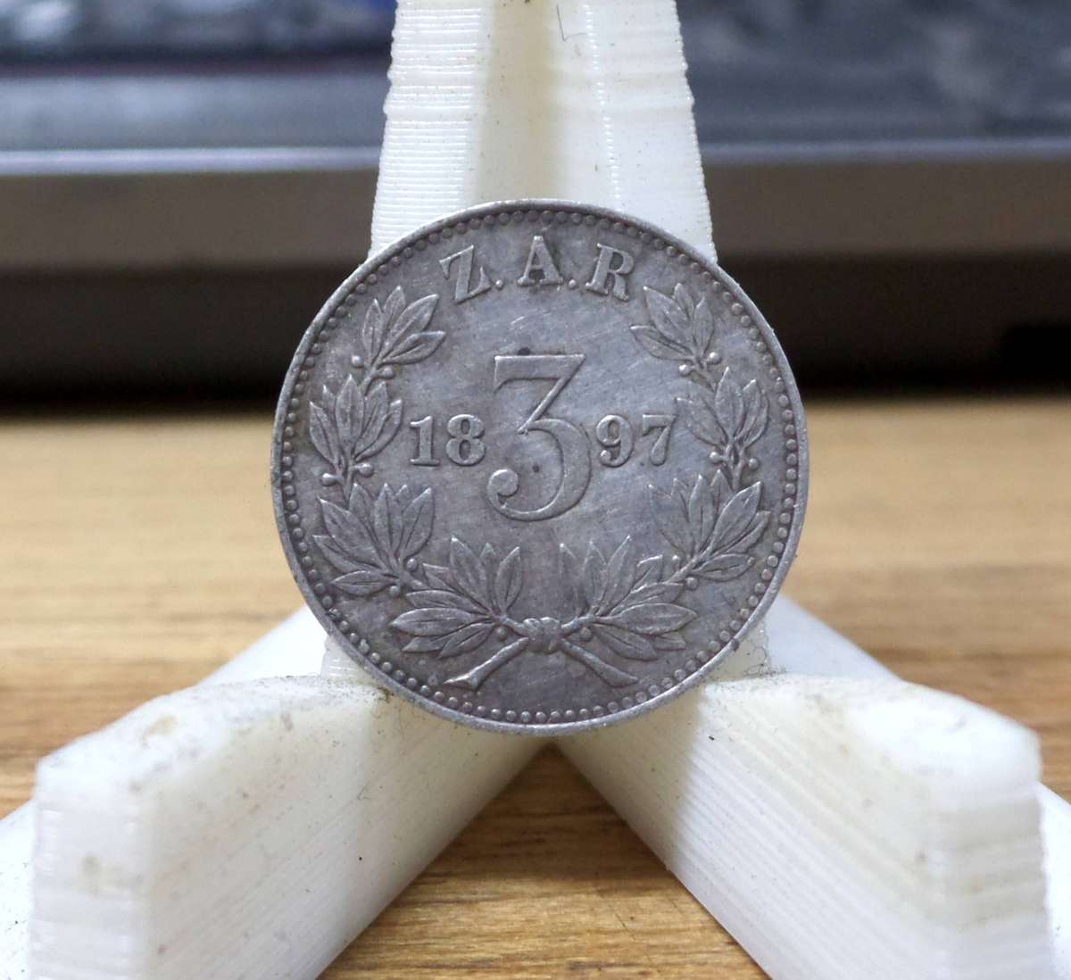 ZAR 3 pence 1897 - Beautiful condition