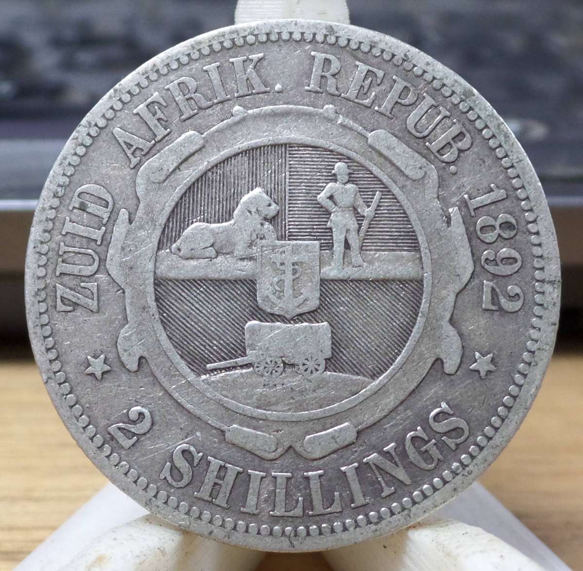 ZAR 2 Shillings 1892
