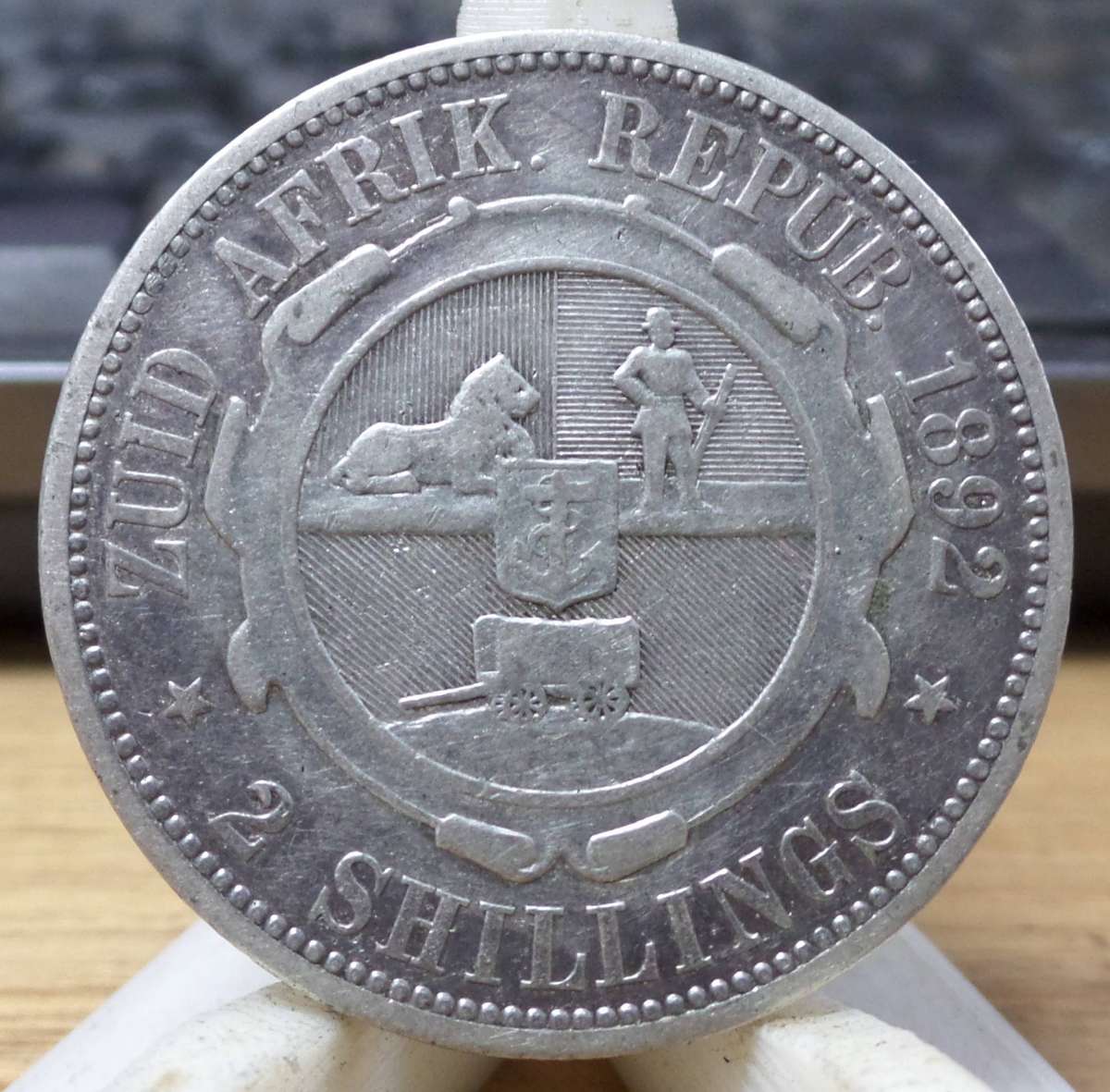 ZAR 2 Shillings 1892