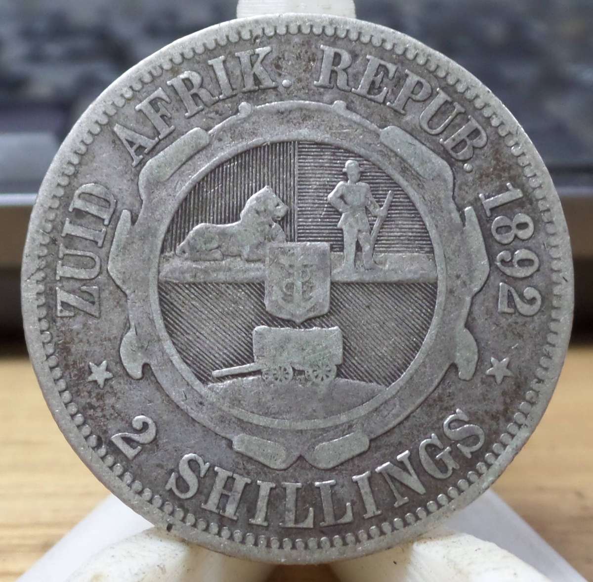 ZAR 2 Shillings 1892