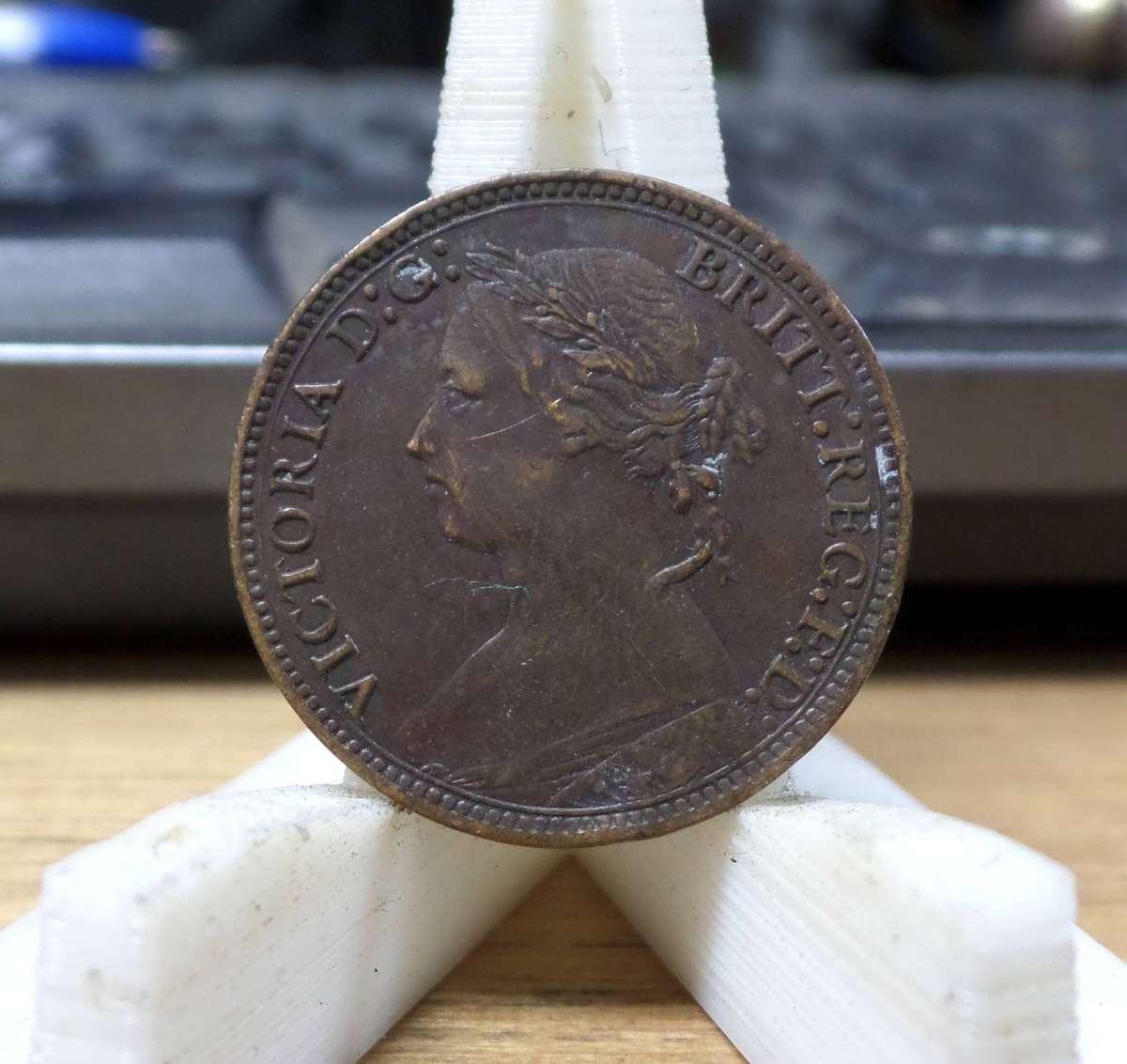 *R1 Auction* UK Farthing 1878