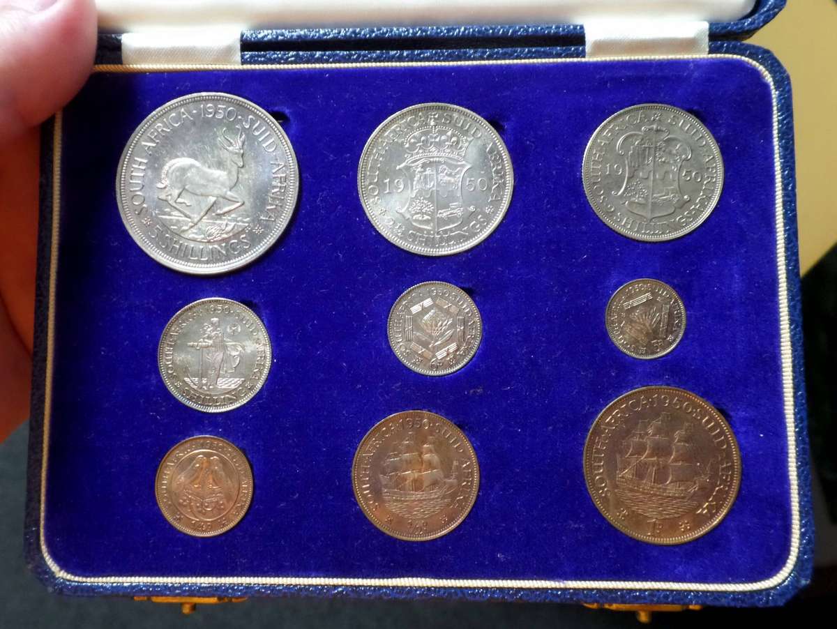 1950 SA Union short proof set