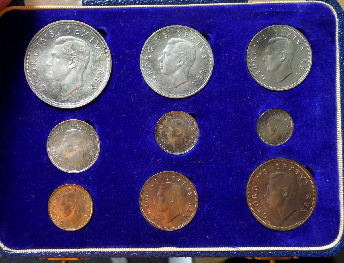 1950 SA Union short proof set