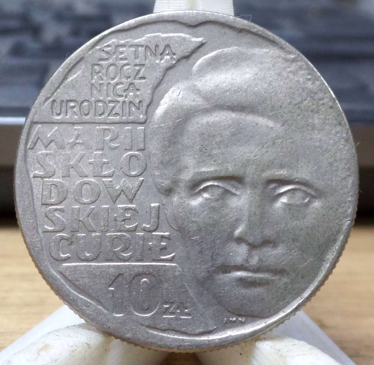 *R1 Auction* Poland 10 Zlotych 1967 - Marie Curie