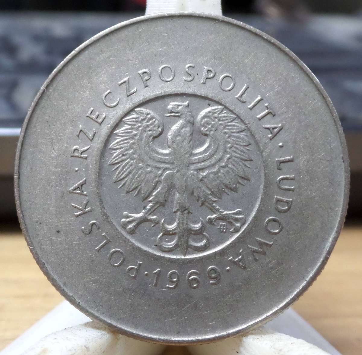 *R1 Auction* Poland 10 Zlotych 1969 - 25yrs Republic of Poland