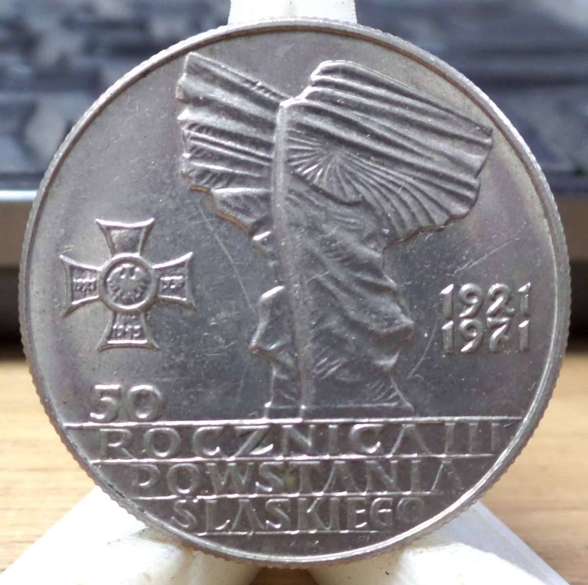 *R1 Auction* Poland 10 Zlotych 1971 - 50yrs Battle of Upper Silesia