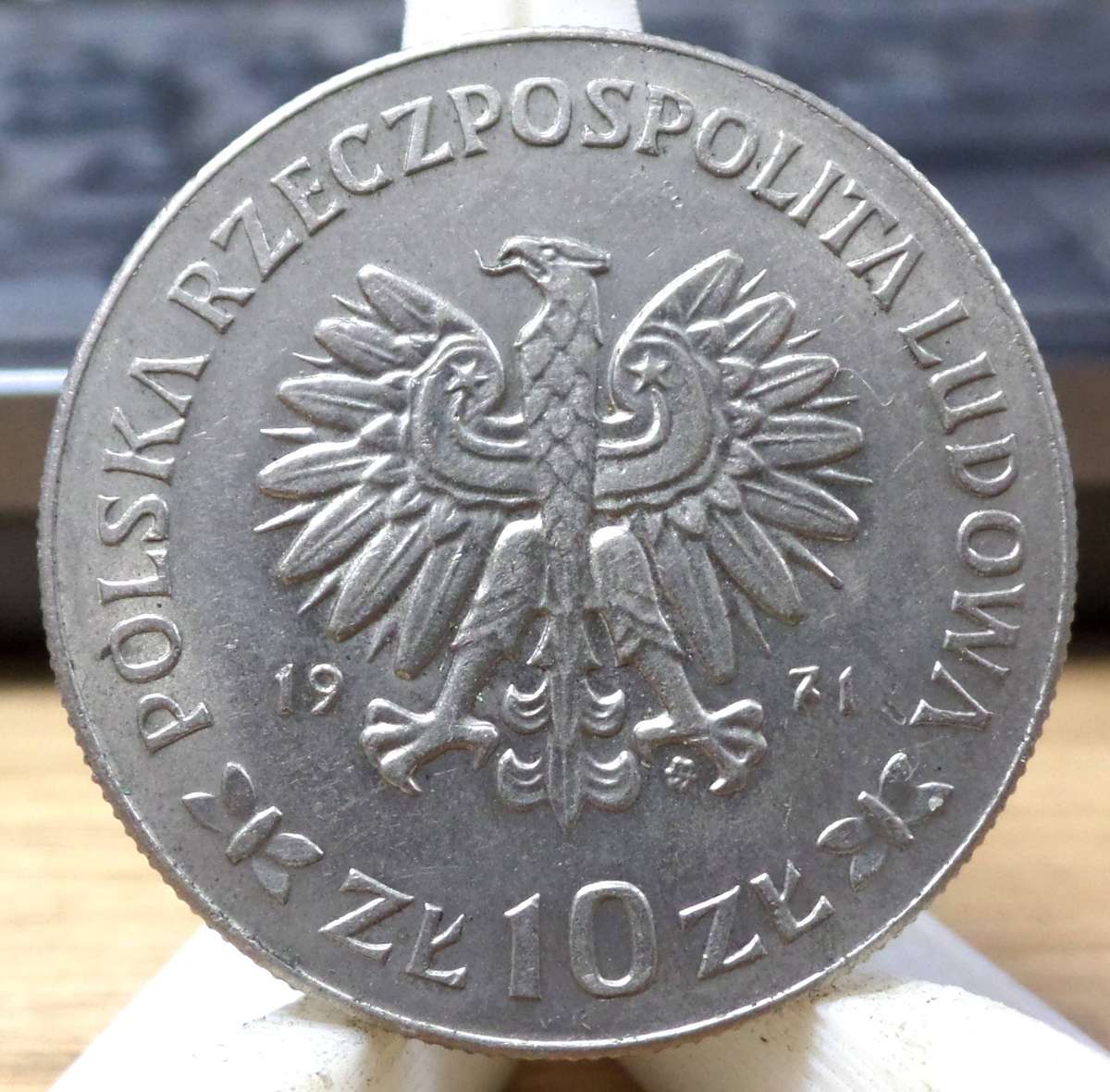 *R1 Auction* Poland 10 Zlotych 1971 - 50yrs Battle of Upper Silesia