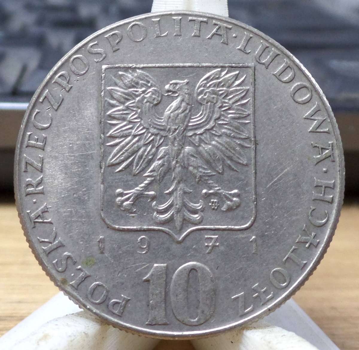 *R1 Auction* Poland 10 Zlotych 1971 - FAO