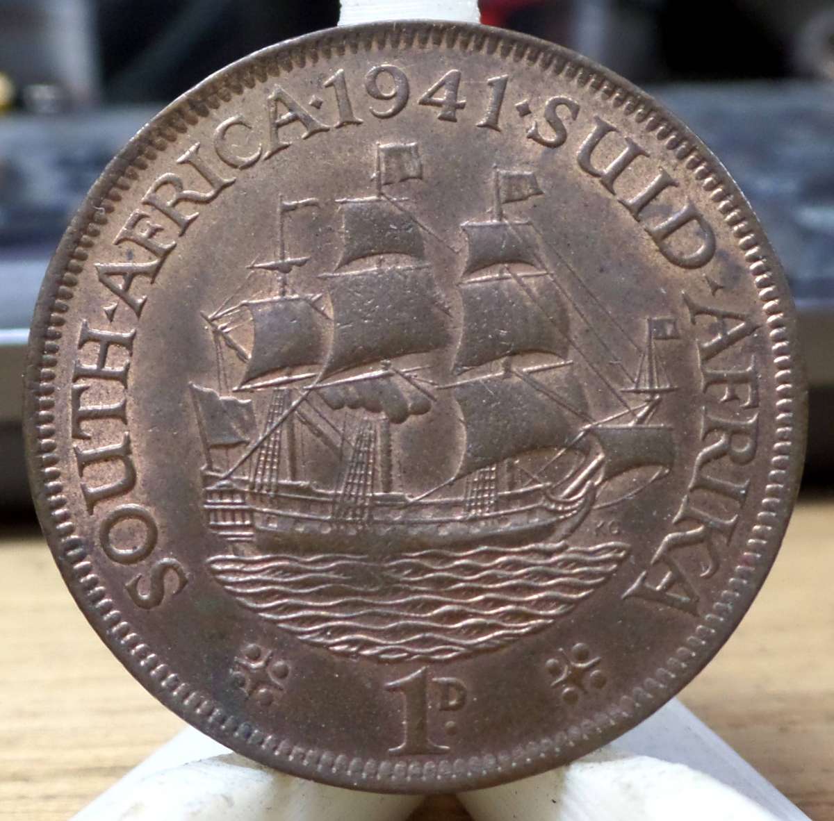 *R1 Auction* SA Union 1 Penny 1941 - Nice condition