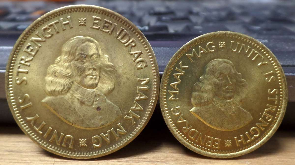 RSA 1/2 & 1 Cent 1961 - Nice condition