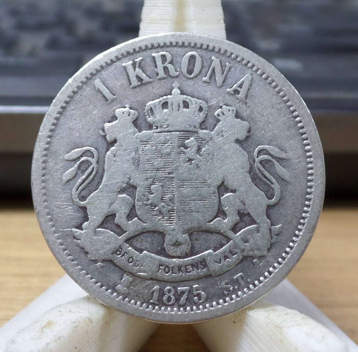 Sweden 1 Krona 1875