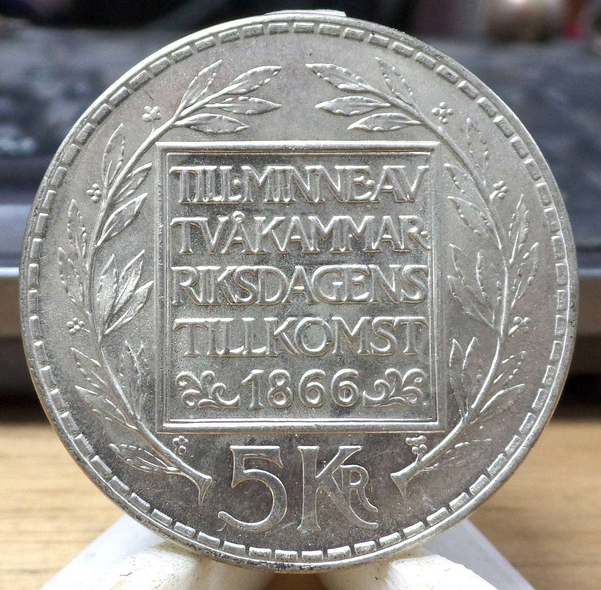 Sweden 5 Kronor 1966 - UNC condition