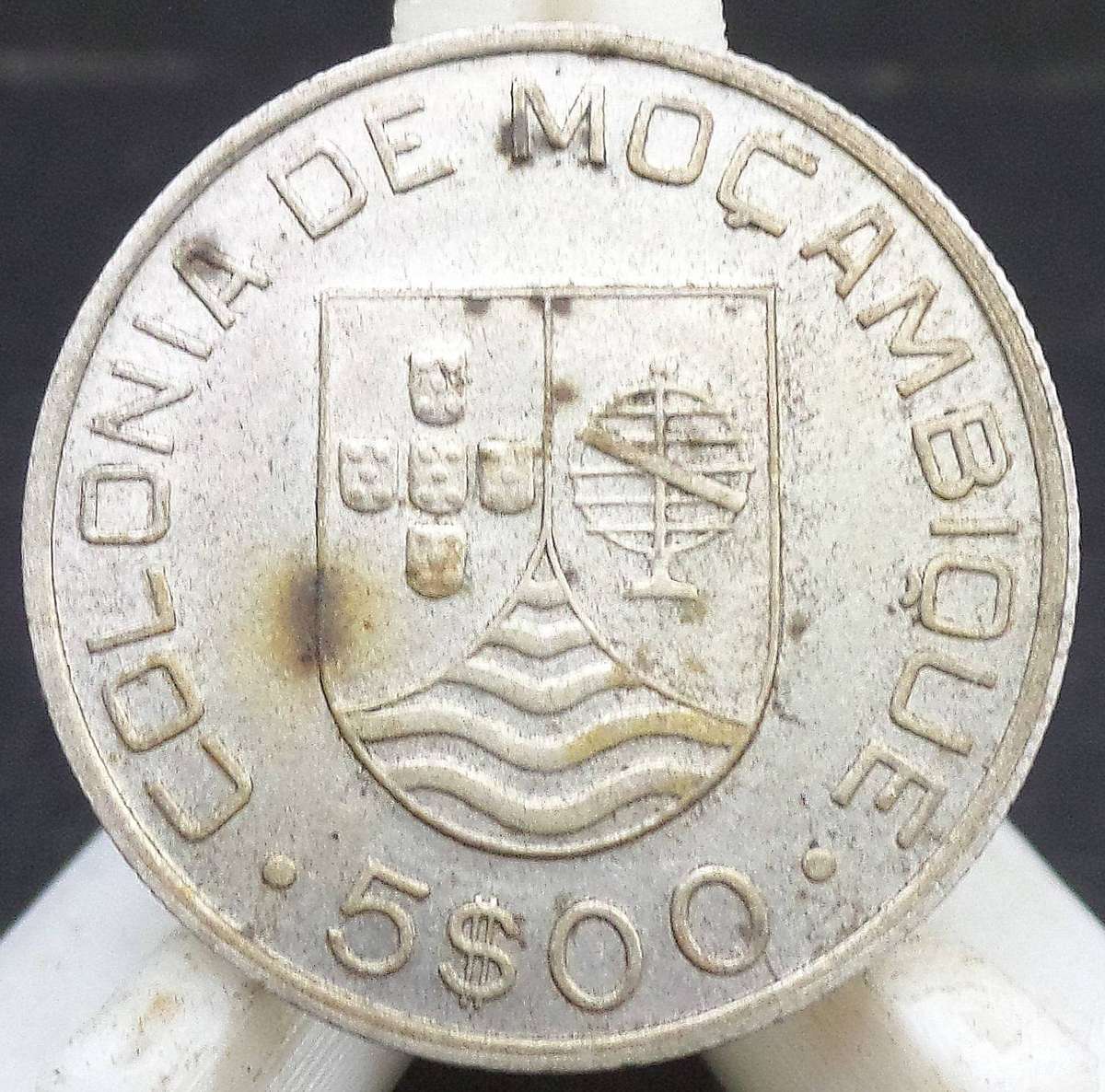 Mozambique 5 Escudos 1935 - Nice condition