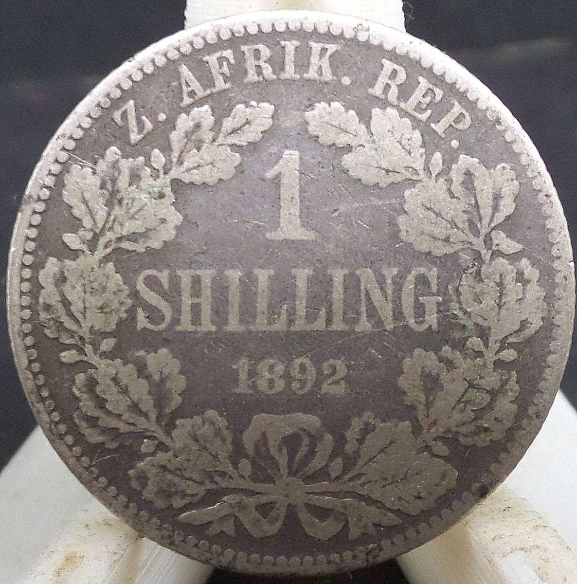 ZAR 1 Shilling 1892