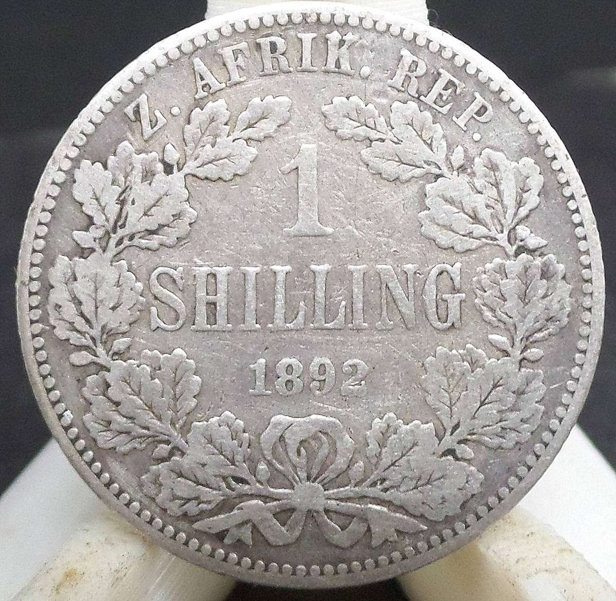 ZAR 1 Shilling 1892