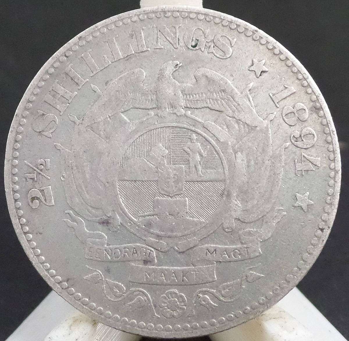 ZAR 2'6 Shillings 1894