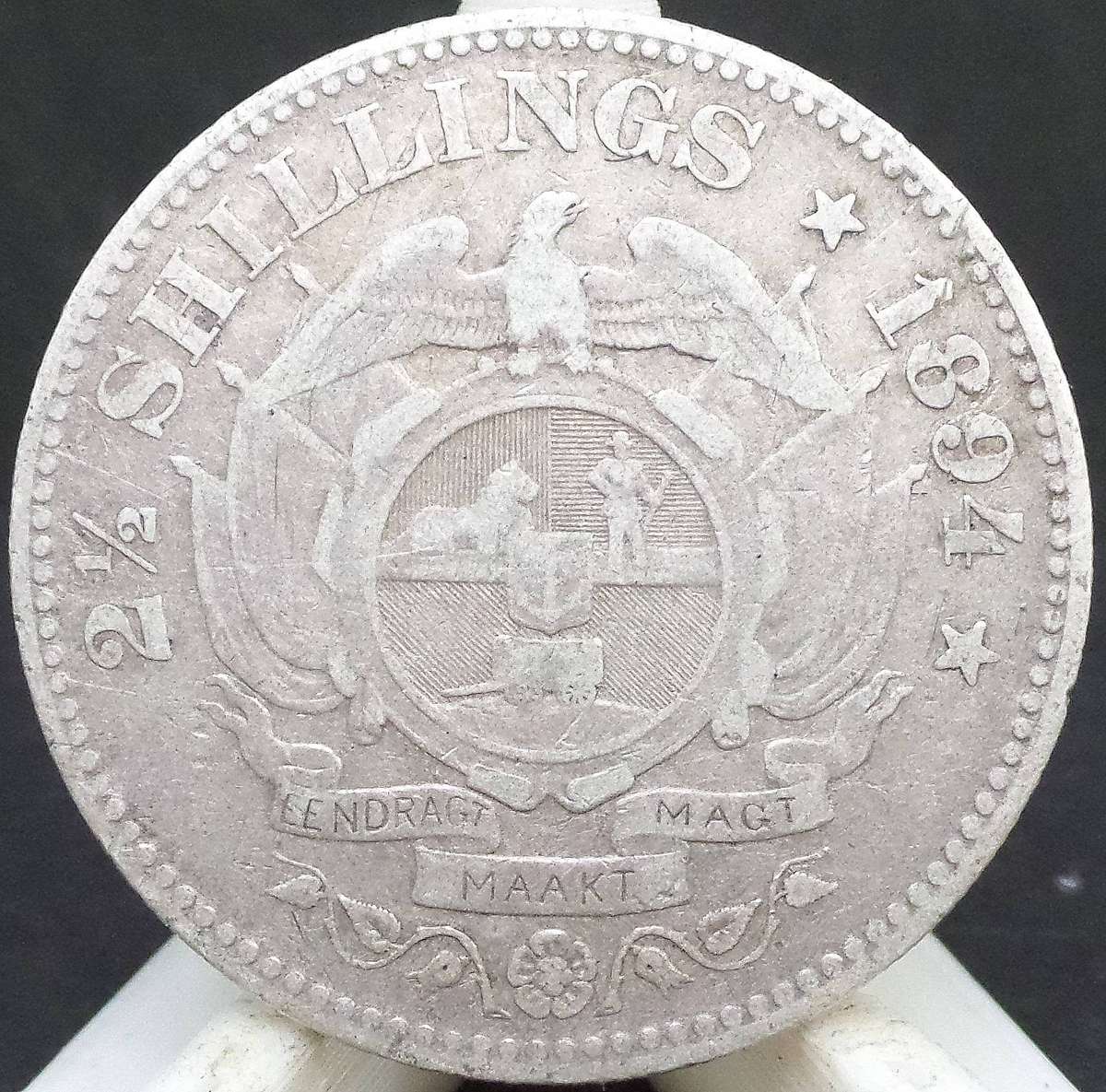 ZAR 2'6 Shillings 1894