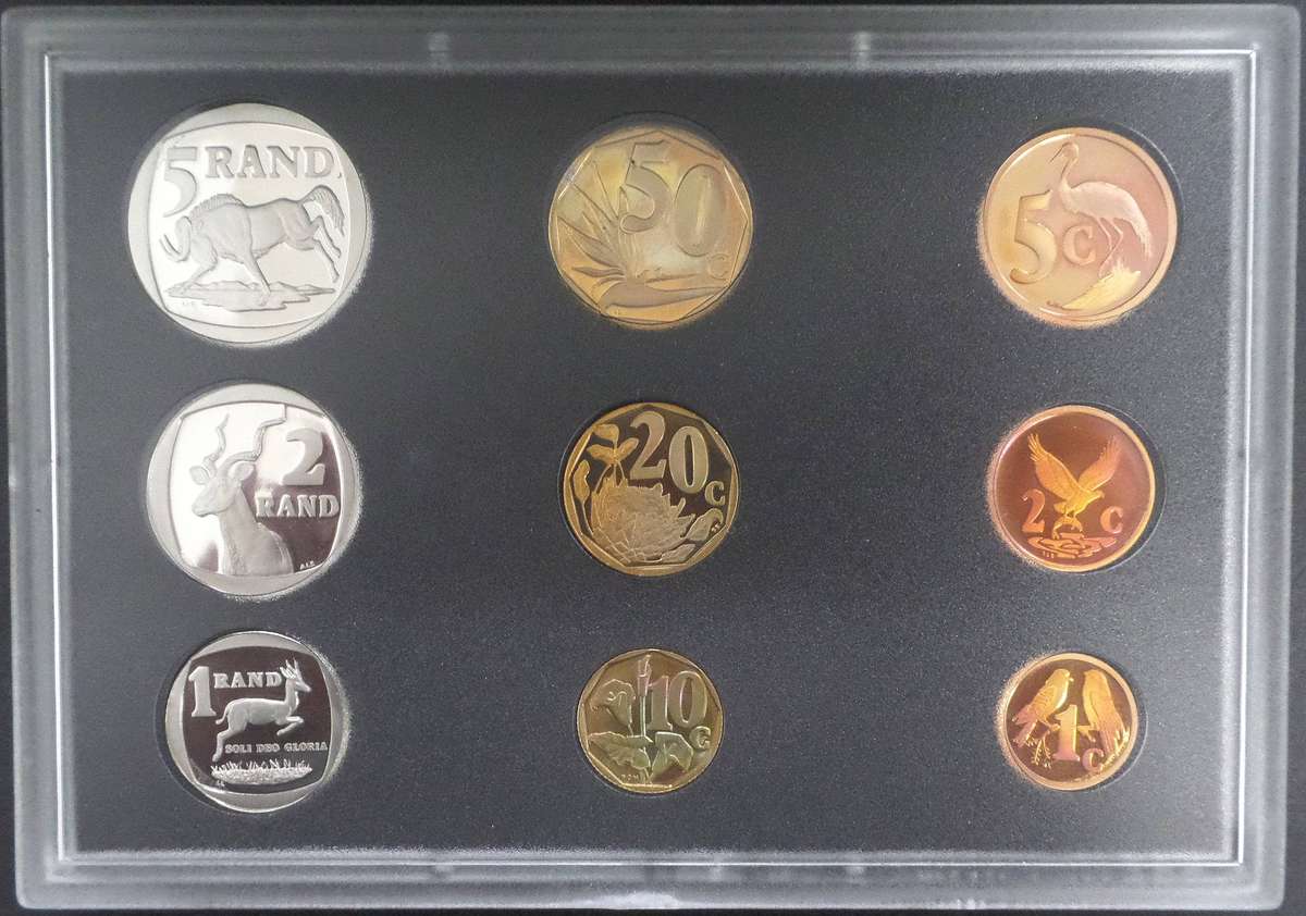 RSA 2001 Proof set - no box