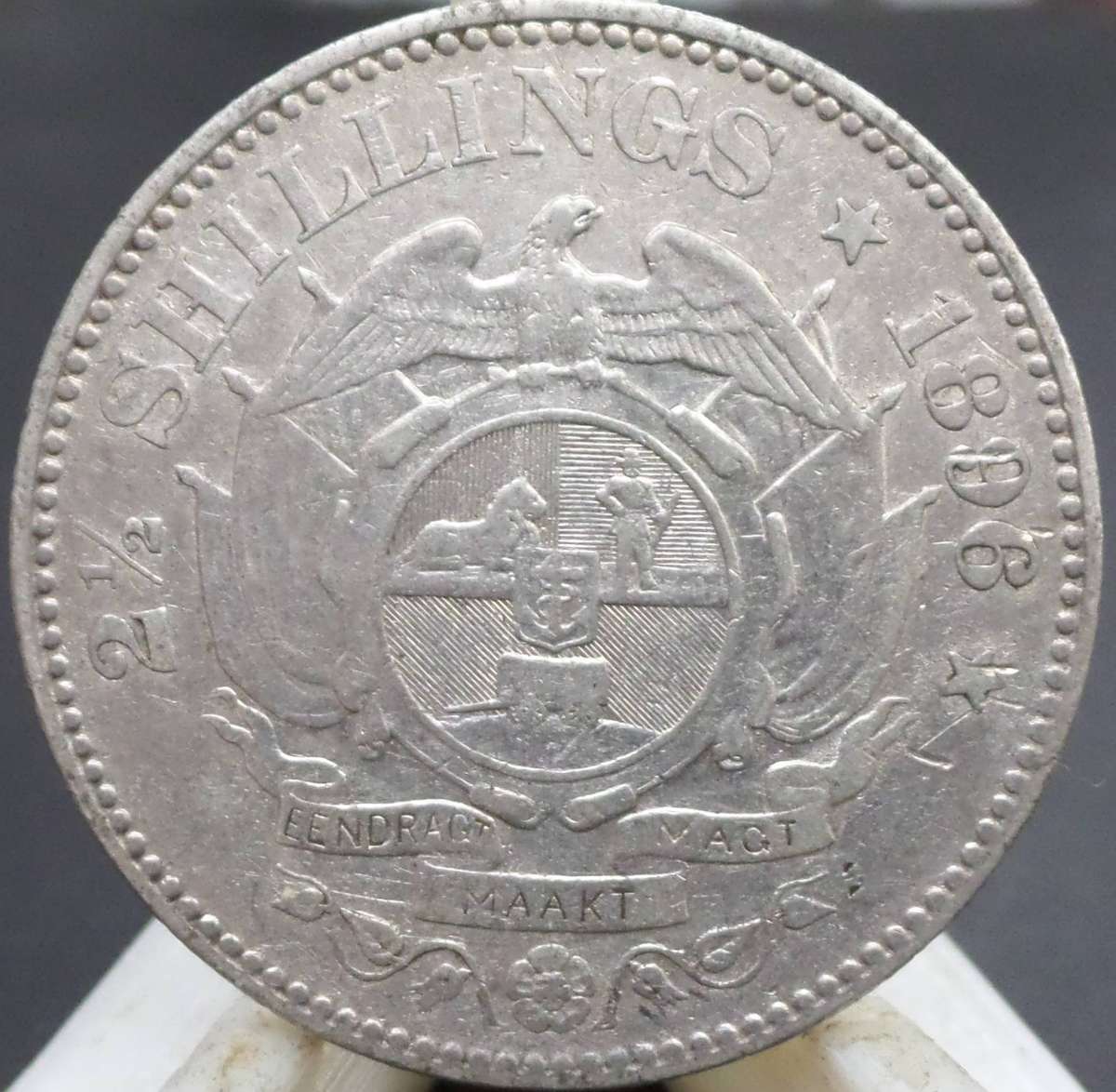 ZAR 2'6 Shillings 1896