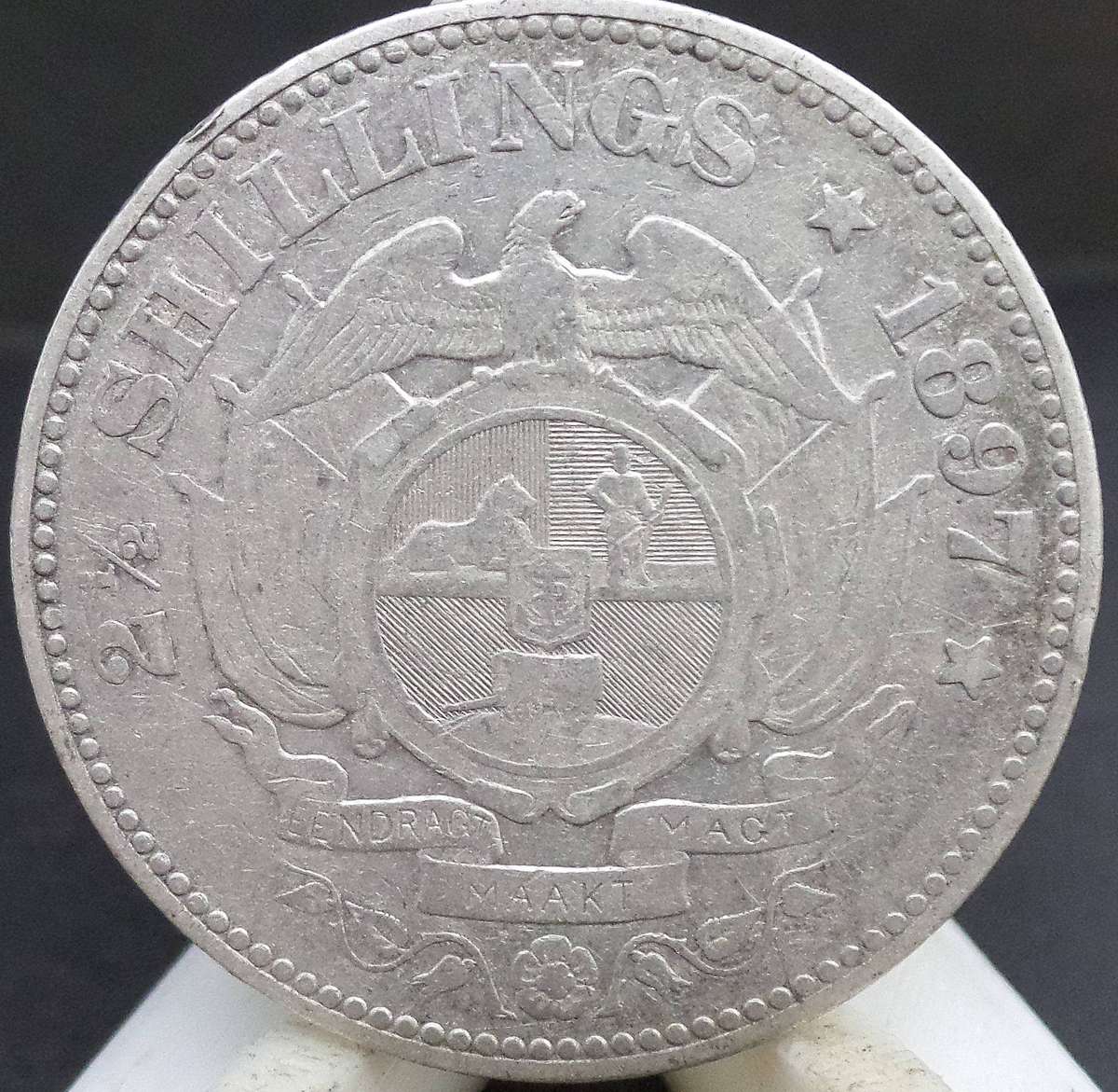 ZAR 2'6 Shillings 1897