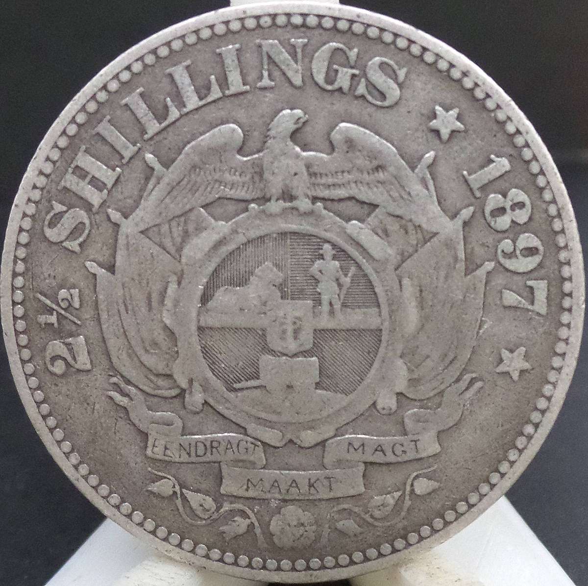 ZAR 2'6 Shillings 1897