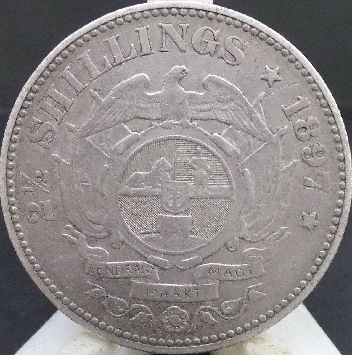 ZAR 2'6 Shillings 1897