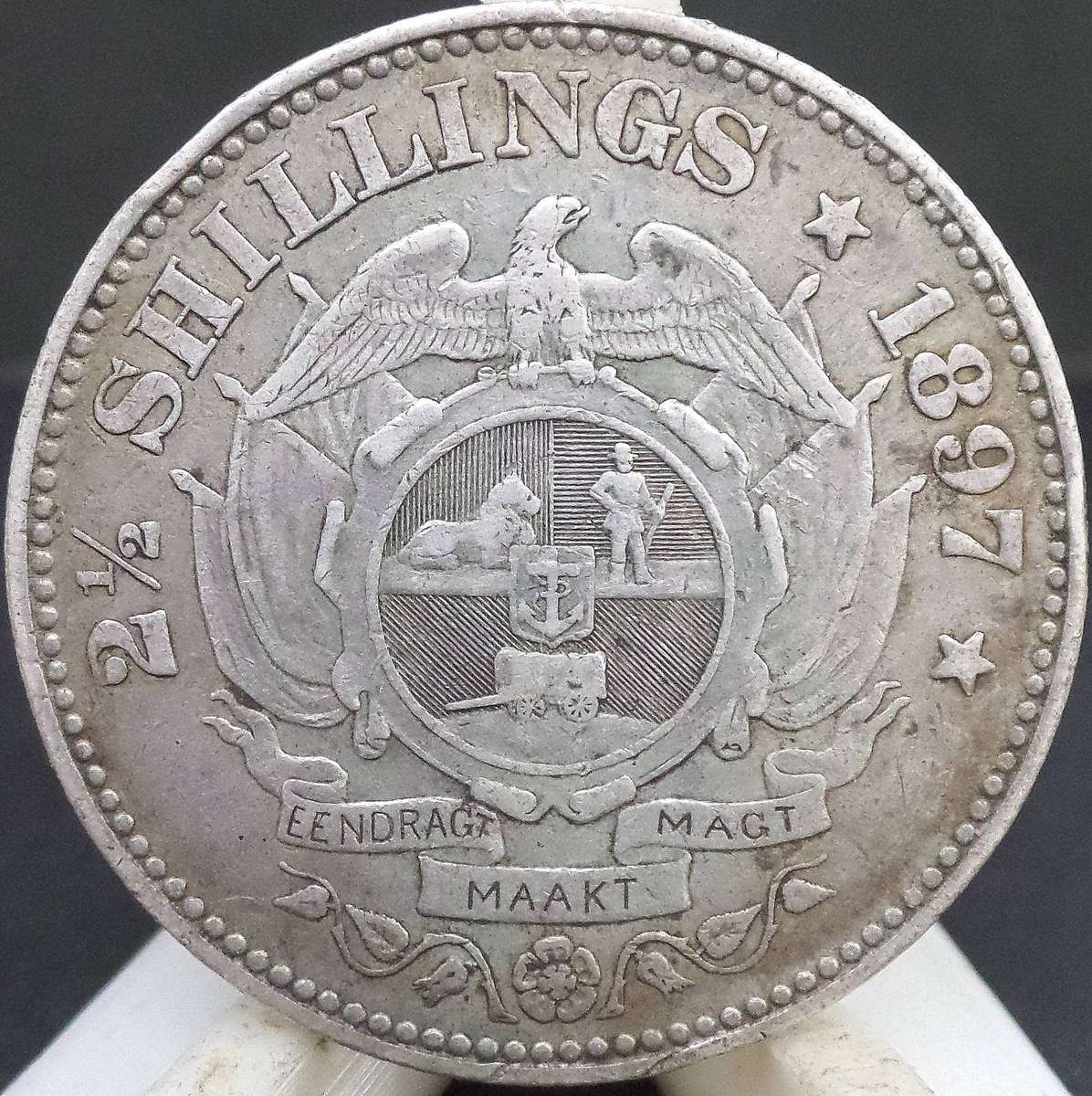 ZAR 2'6 Shillings 1897