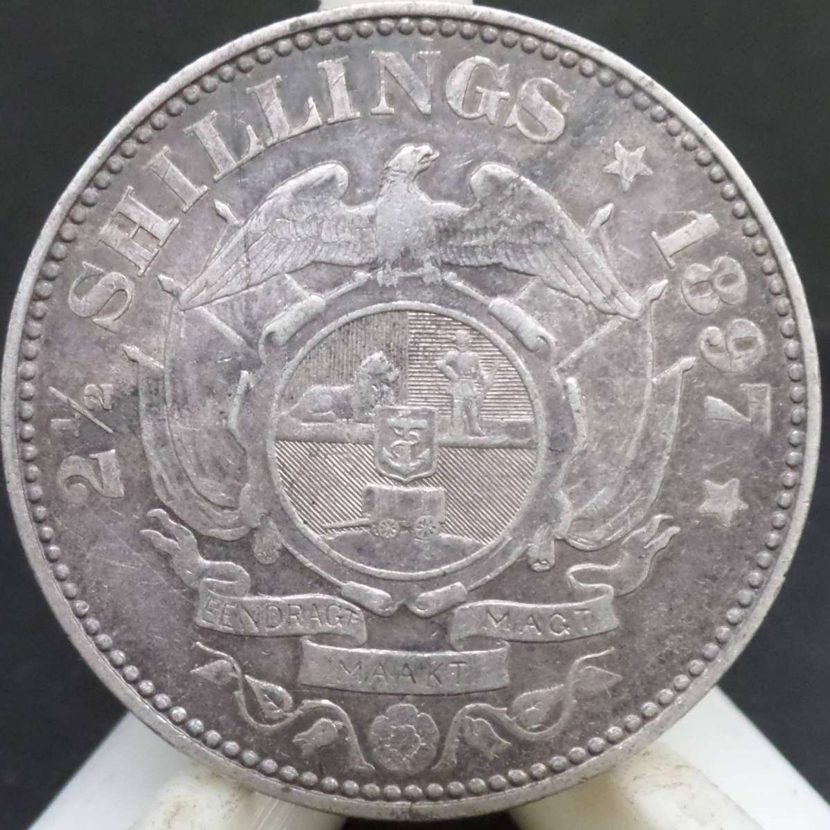ZAR 2'6 Shillings 1897 - Nice condition