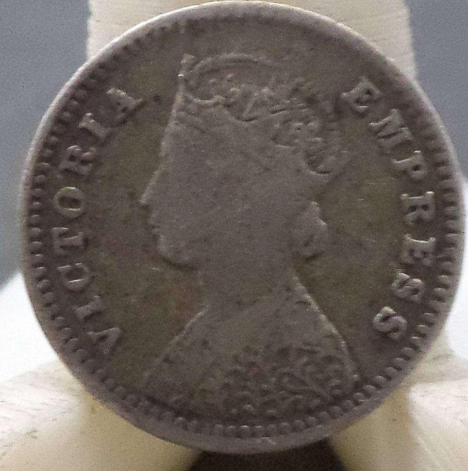 India 2 Annas 1897