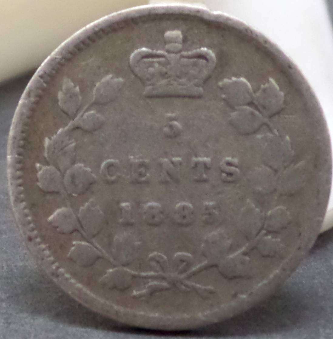 Canada 5 Cents 1885