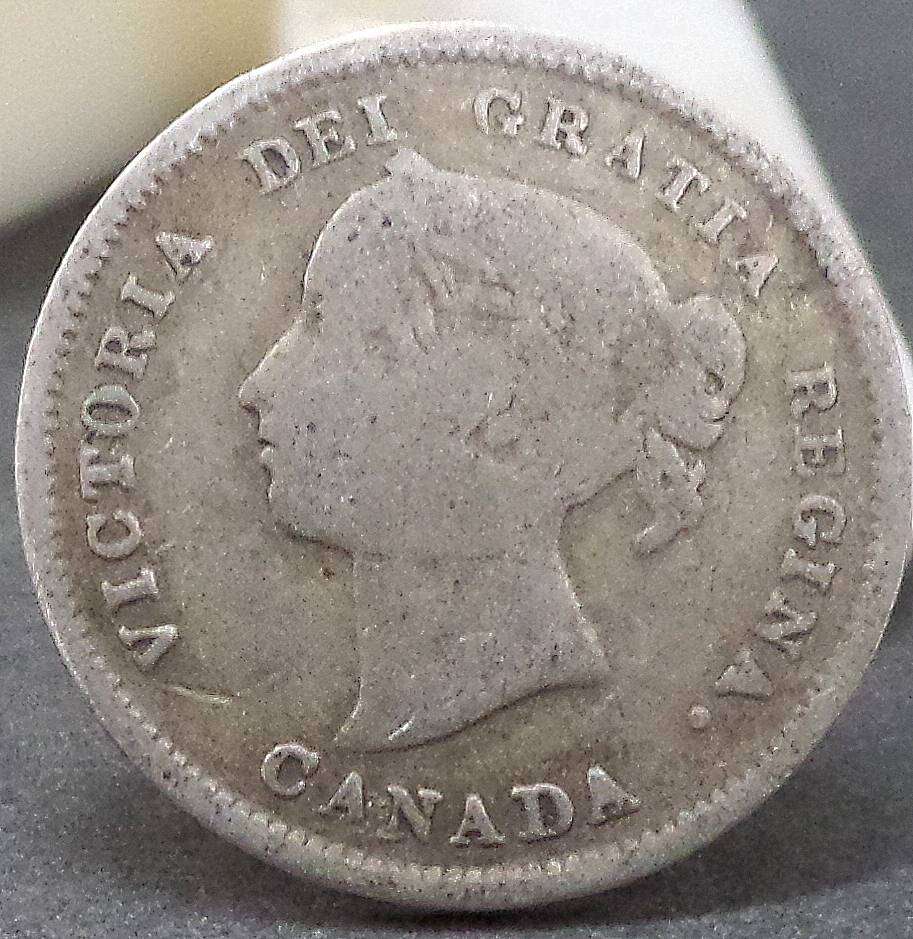 Canada 5 Cents 1885