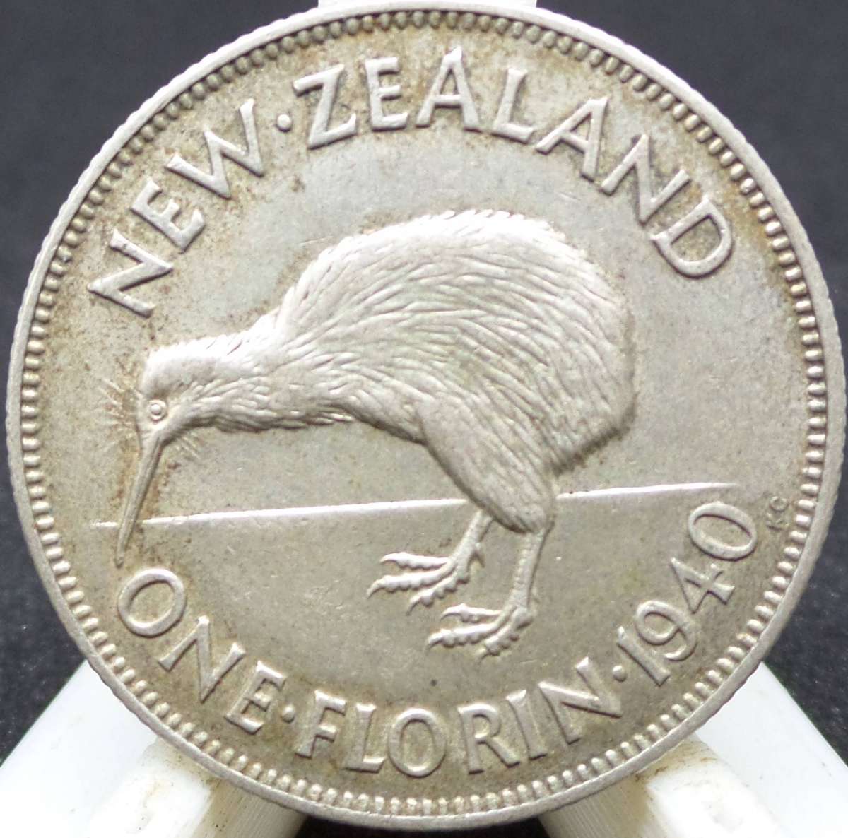 New Zealand 1 Florin 1940 - Nice condition