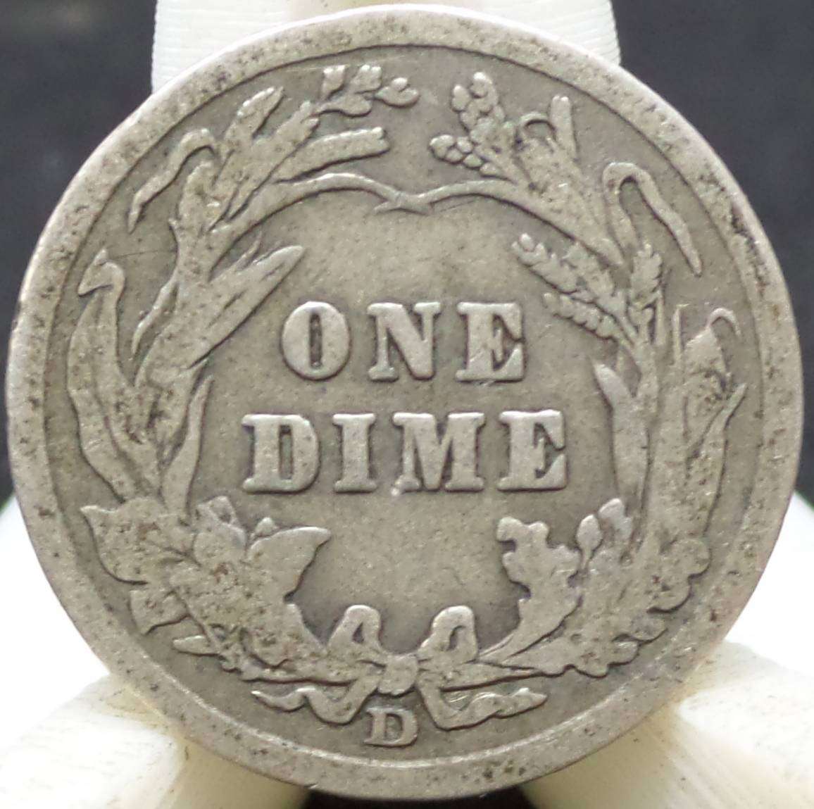 USA 10 Cents 1907 - Barber Dime