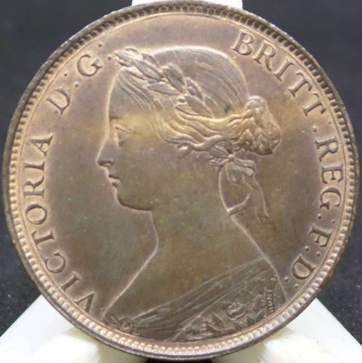 *R1 Auction* UK 1/2 Penny 1860 - Great condition