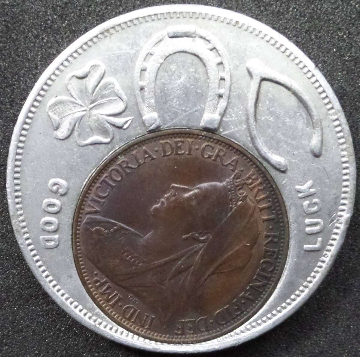 *R1 Auction* Good Luck Farthing by Smith Typewriters