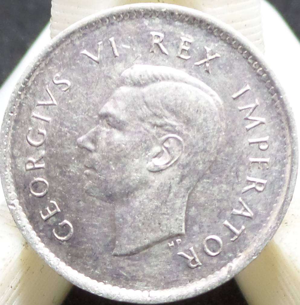SA Union 3 Pence 1939