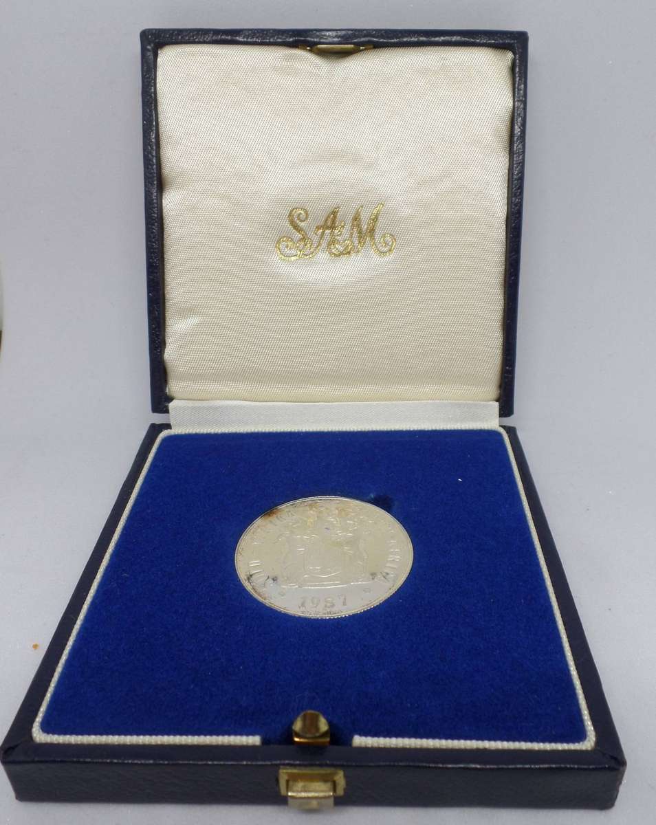 RSA 1 Rand 1987 - Silver Proof coin