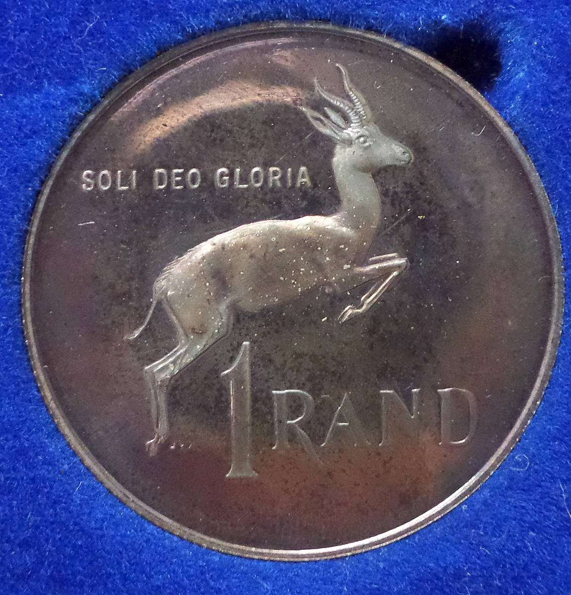 RSA 1 Rand 1987 - Silver Proof coin