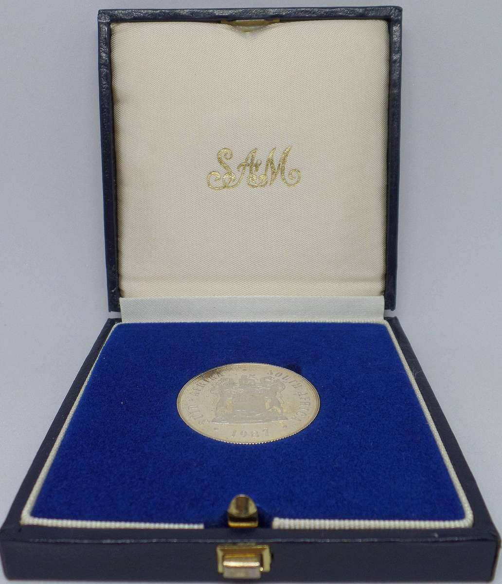 RSA 1 Rand 1987 - Silver Proof coin