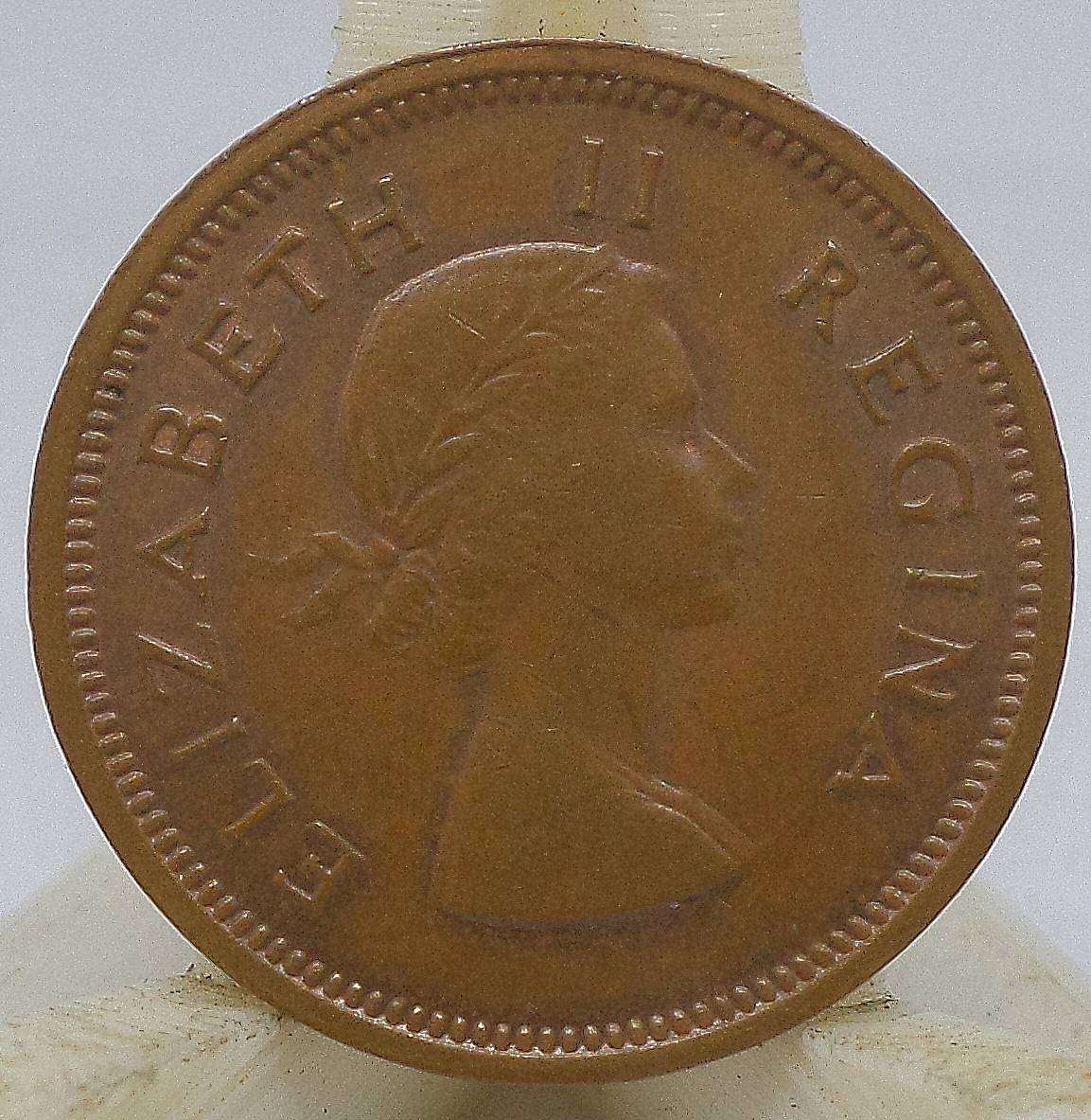 SA Union 1/4 Penny 1956 - aUNC condition