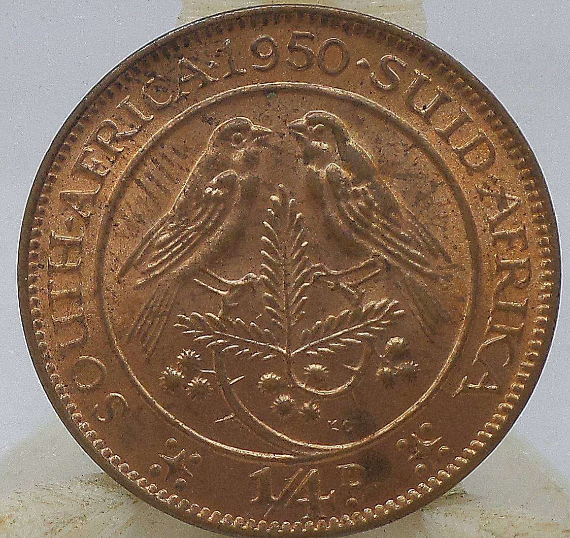 SA Union 1/4 Penny 1950