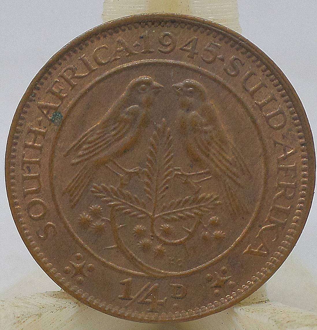 SA Union 1/4 Penny 1945