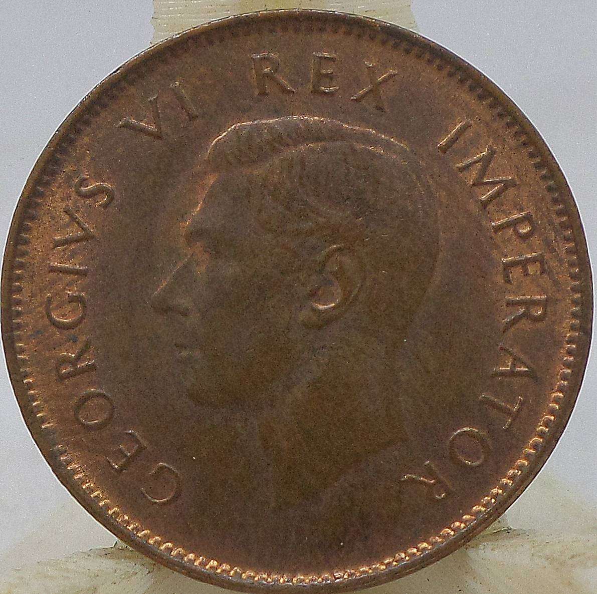 SA Union 1/4 Penny 1945