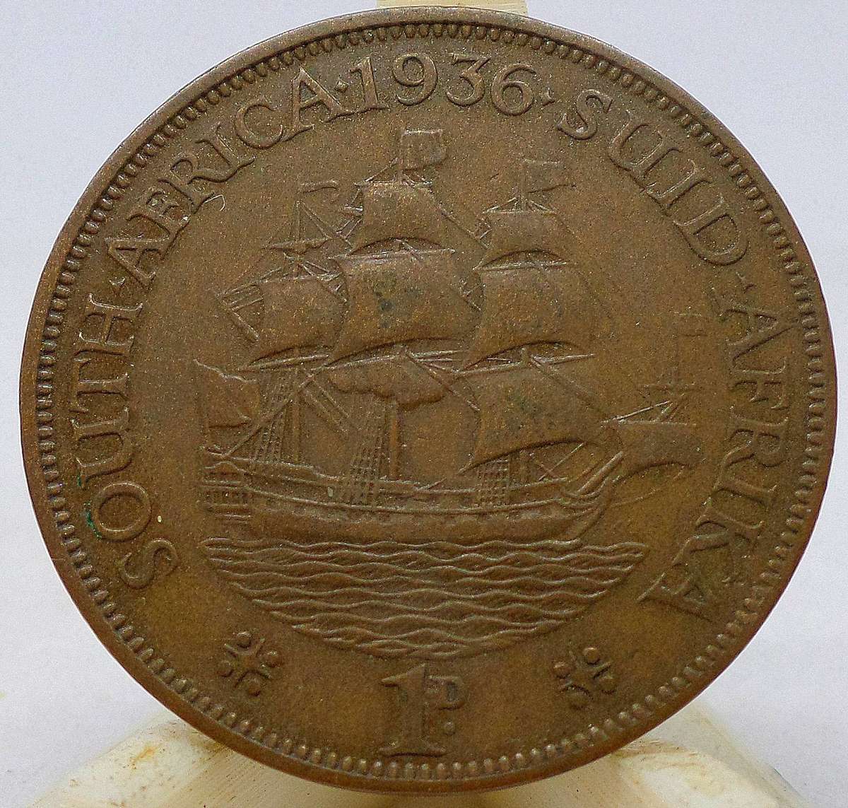 SA Union 1 Penny 1936