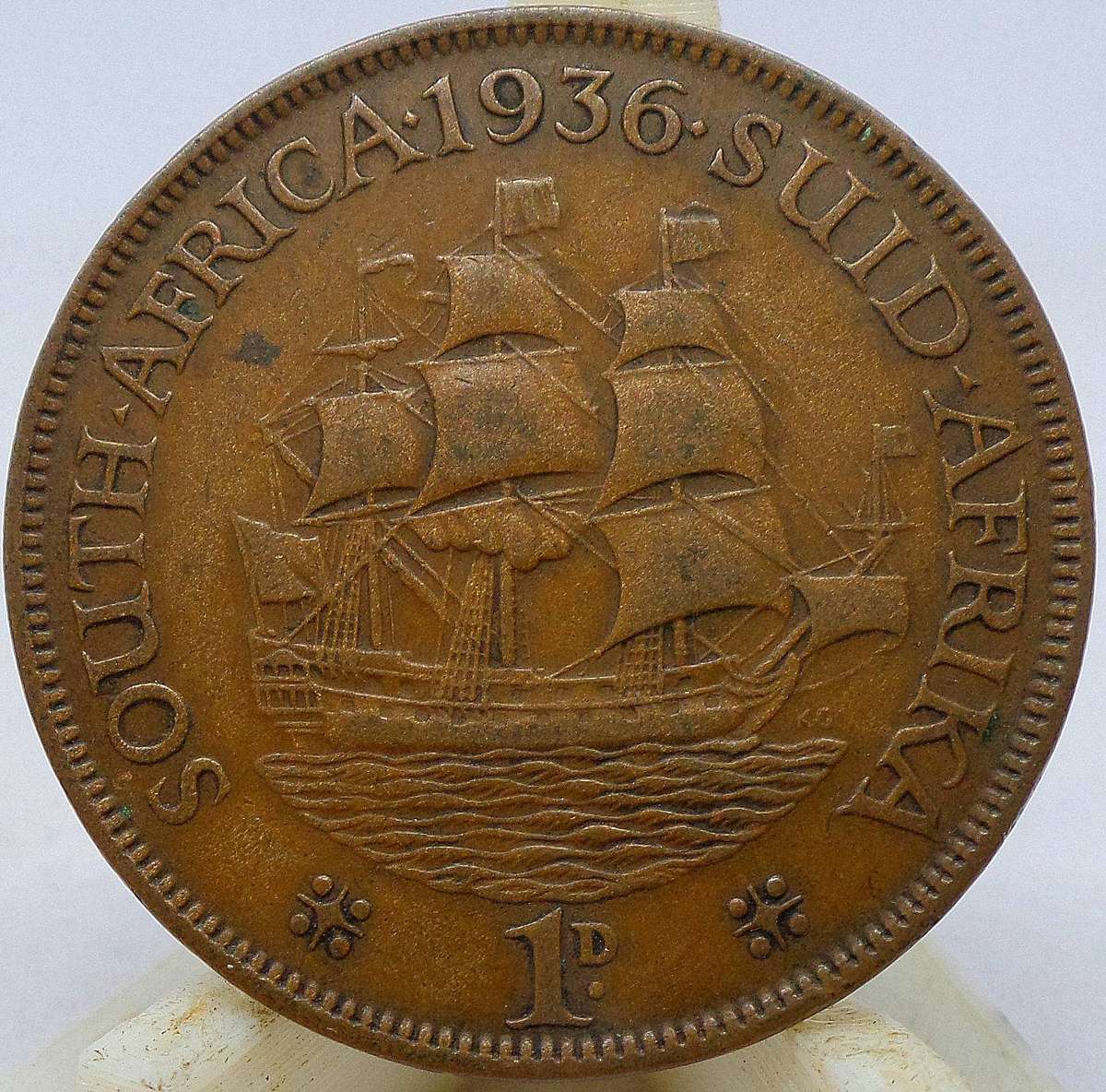 SA Union 1 Penny 1936