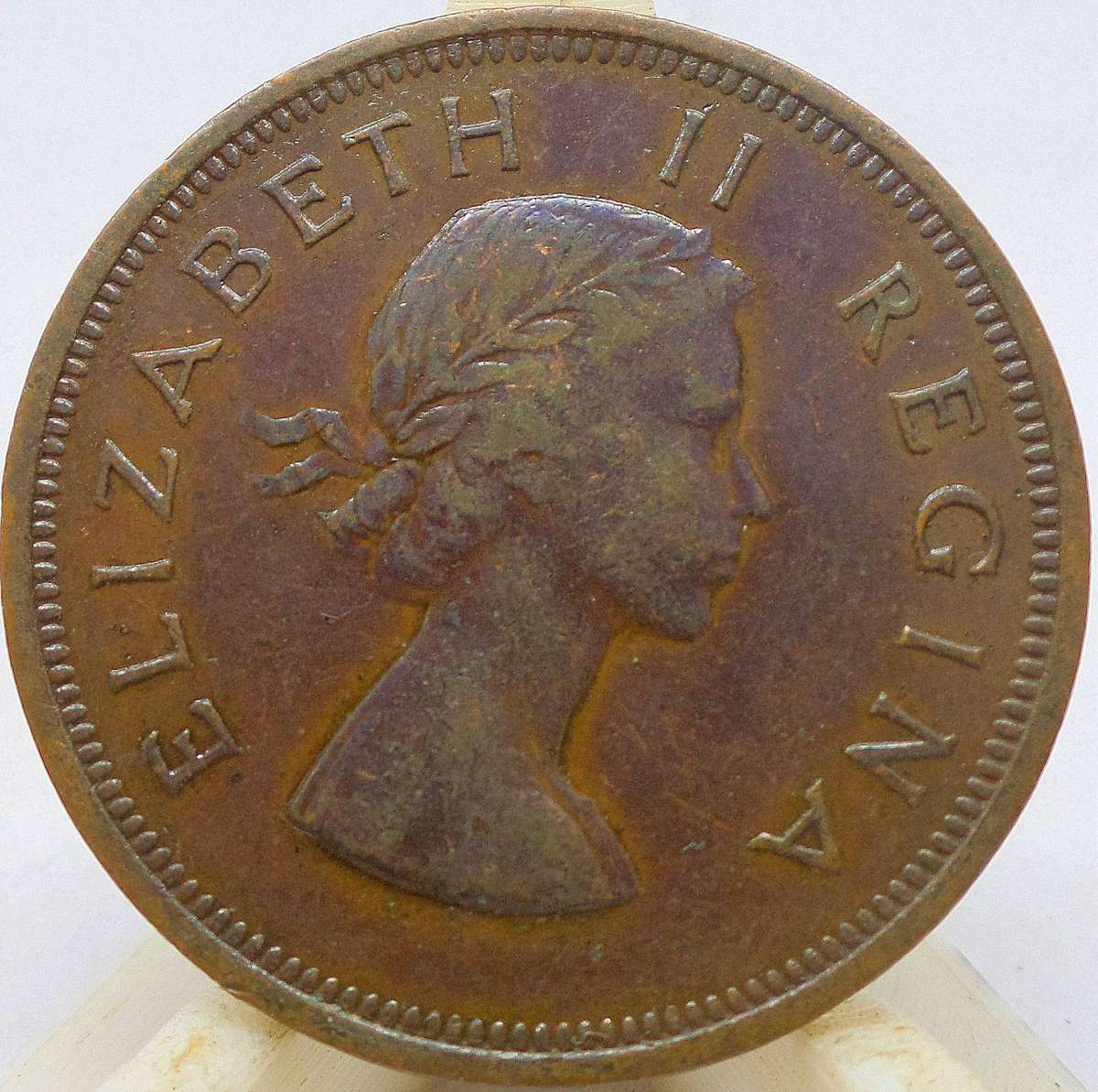 SA Union 1 Penny 1954 - Beautiful condition