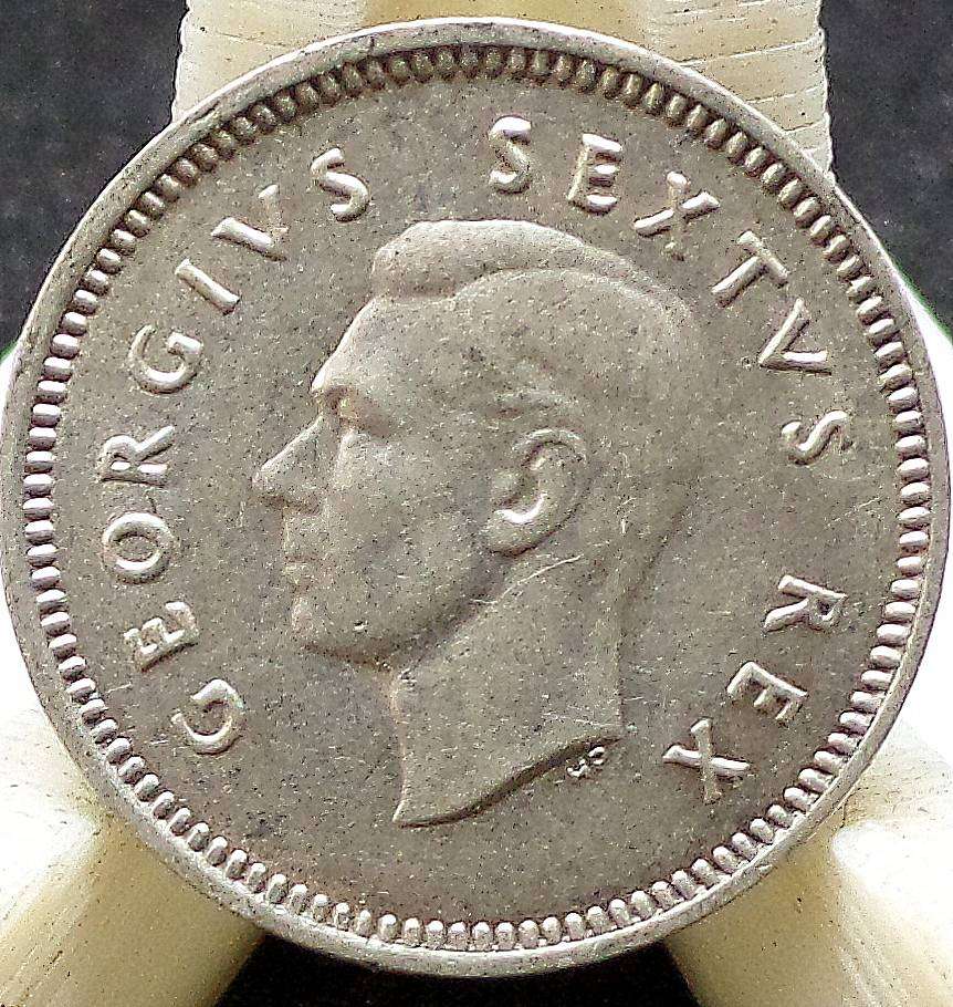 SA Union 3 Pence 1948 - aUNC condition
