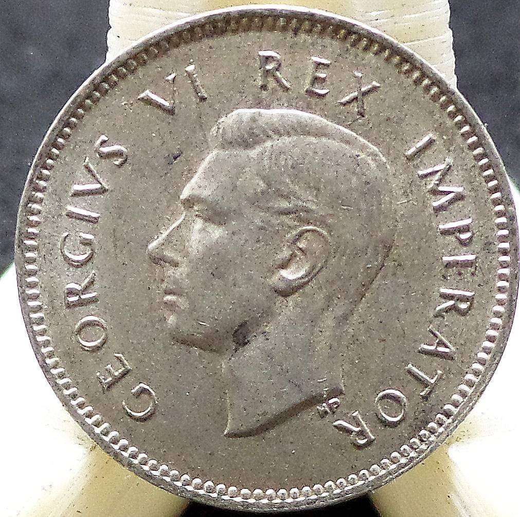 SA Union 3 Pence 1945 - Nice condition