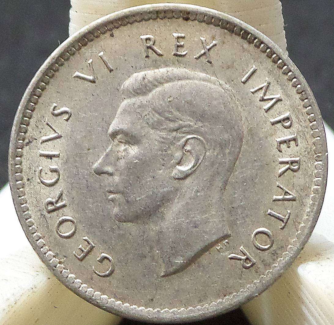 SA Union 3 Pence 1938 - Nice condition