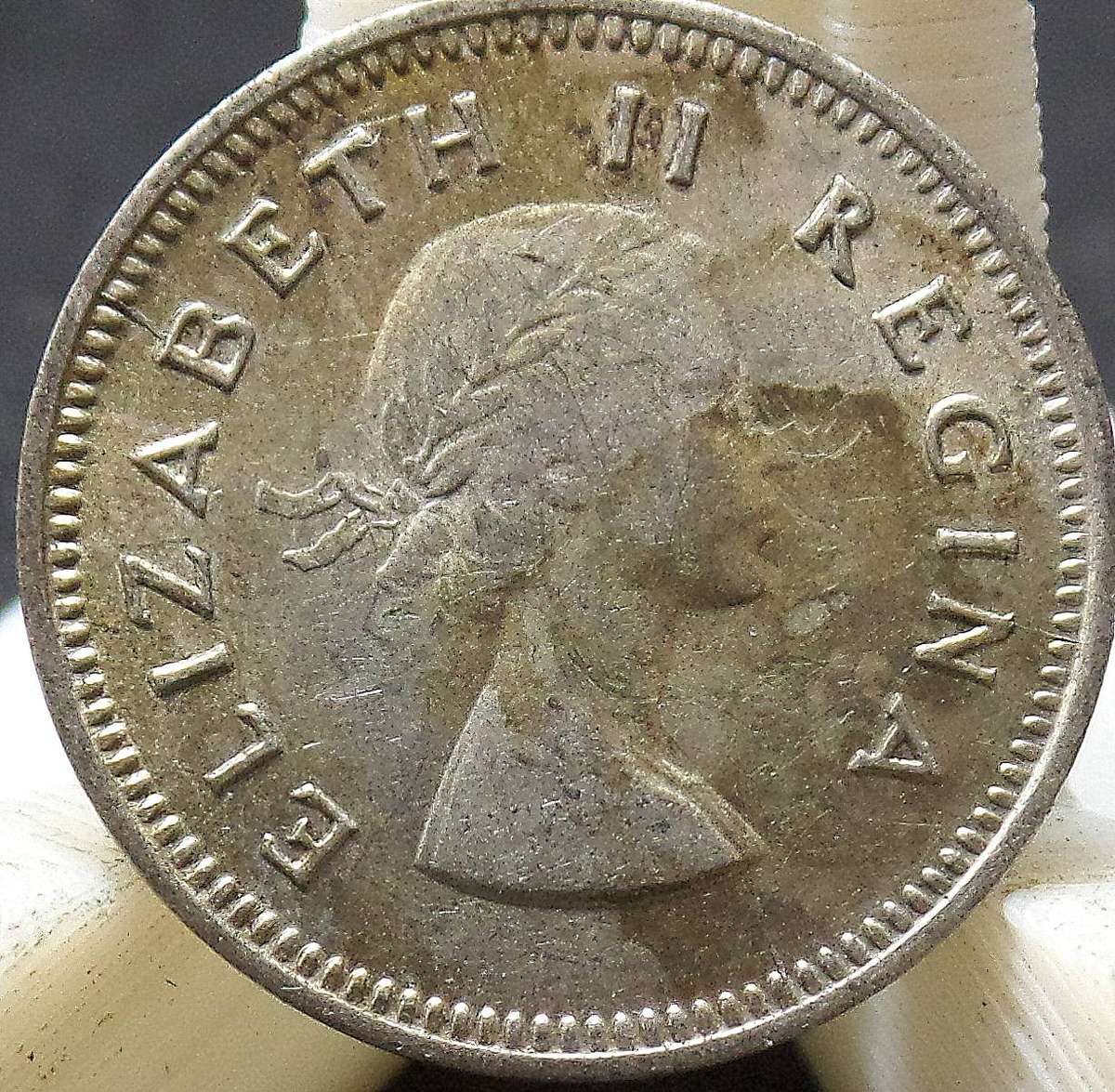 SA Union 3 Pence 1954 - Great condition